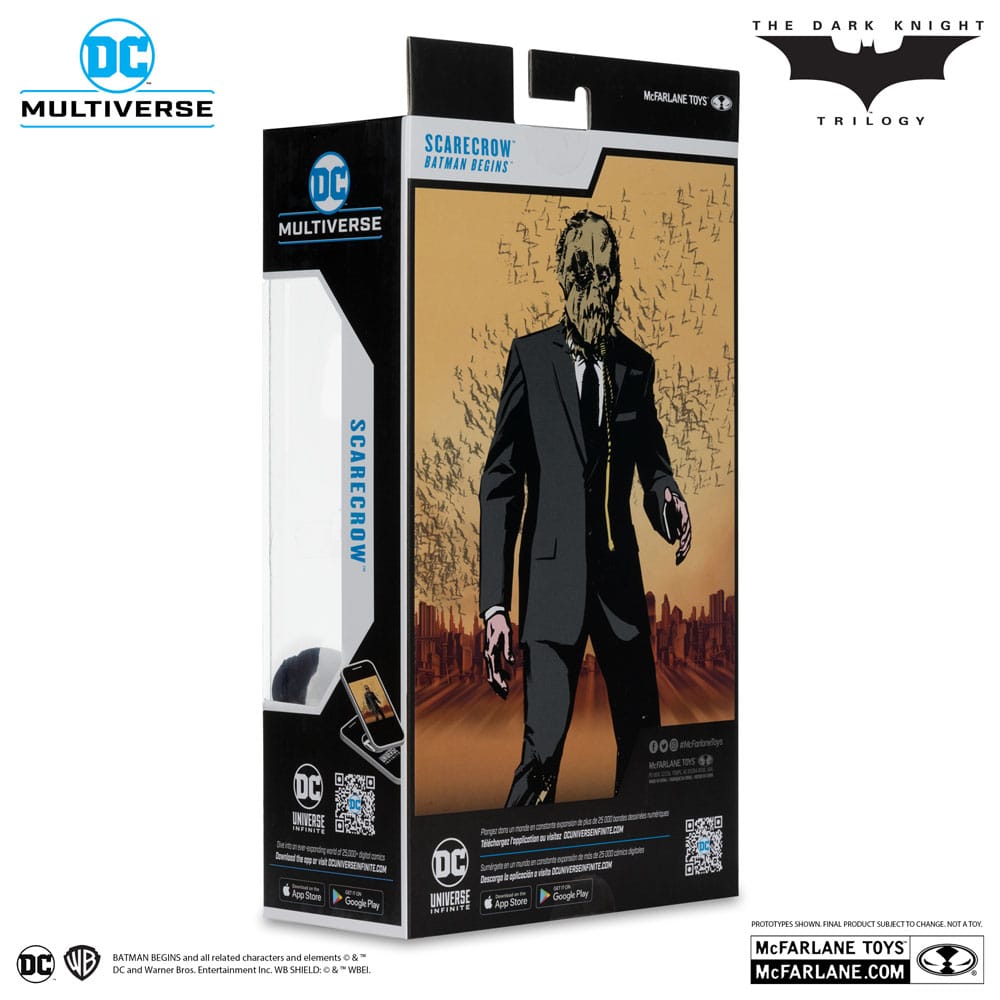 Batman Begins DC Multiverse Actionfigur Scarecrow (Chase Version) 18 cm