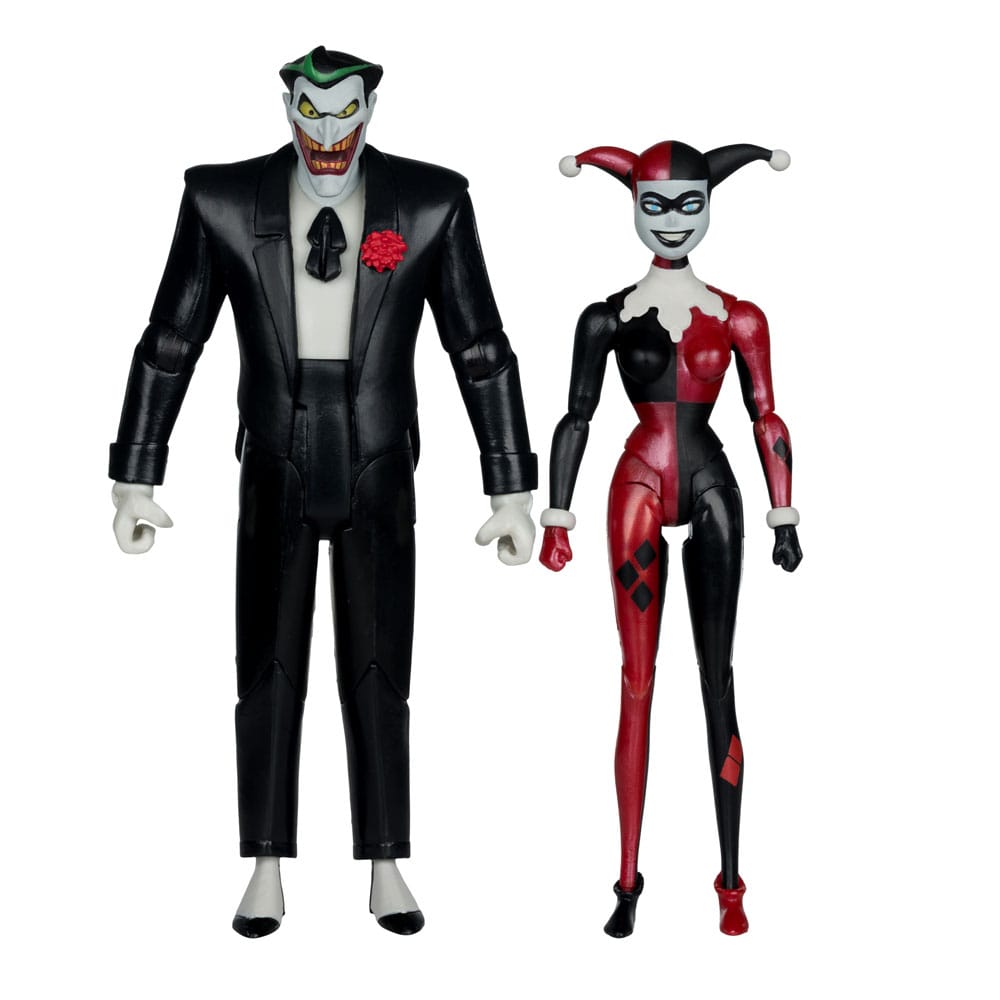 Batman The Animated Series Harley Quinn and The Joker (Mad Love 2-Pack) 17 cm