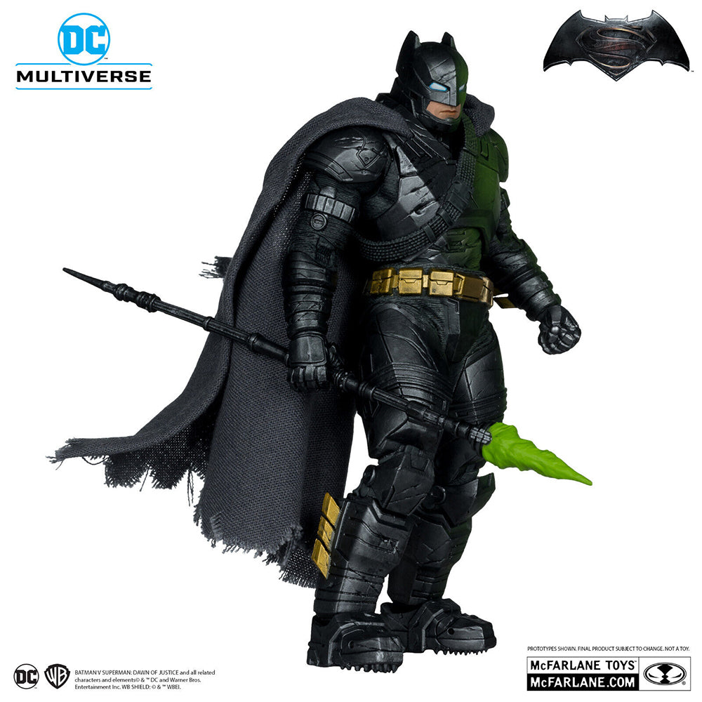 Batman v Superman: Dawn of Justice DC Multiverse Actionfigur Batman (Armor Suit) 19 cm Platinum