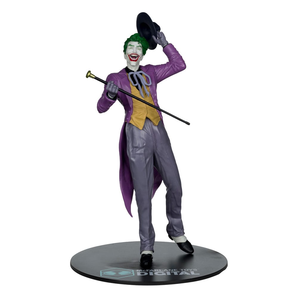 DC Direct PVC Statue 1/6 The Joker by Jason Fabok (McFarlane Digital) 29 cm Verpackung minimal eingerissen