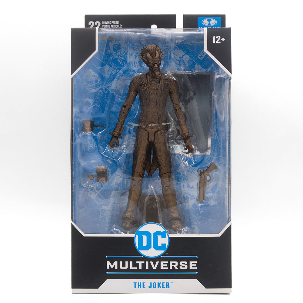 DC Multiverse Batman Arkham Asylum Actionfigur Joker 18 cm Bronze Chase