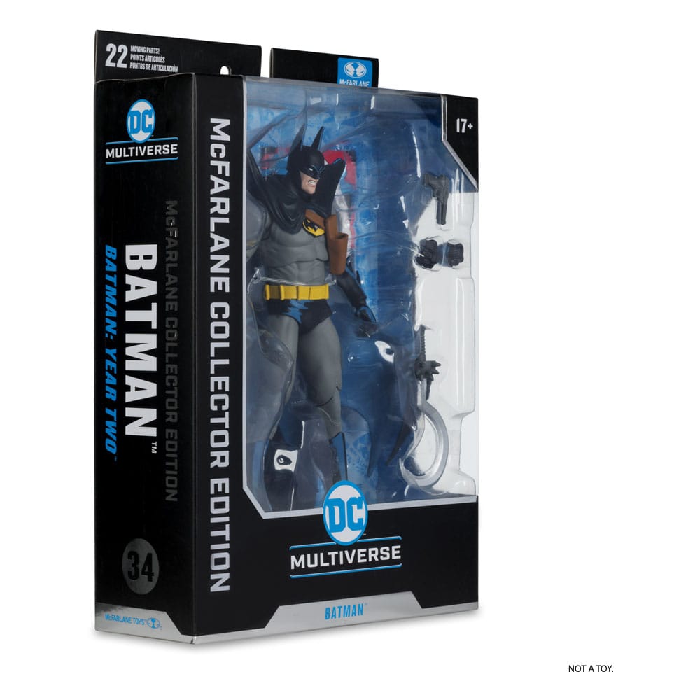 DC Multiverse McFarlane Collector Edition #34 Batman (Year Two) Actionfigur 18 cm