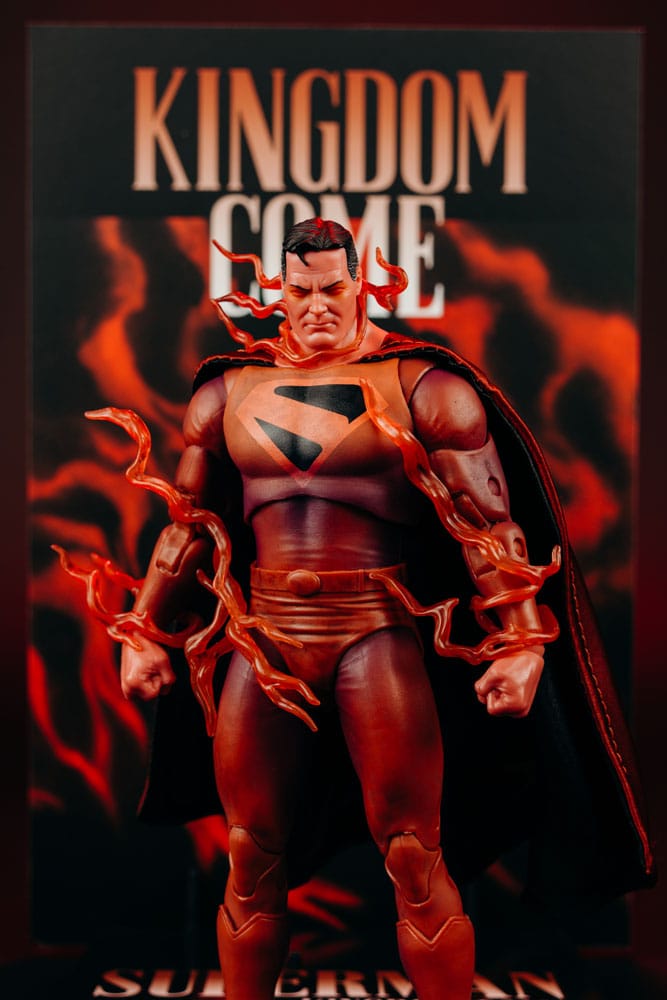 DC Multiverse McFarlane Cover Recreations Actionfigur Superman (Kingdom Come) (Gold Label) 18 cm