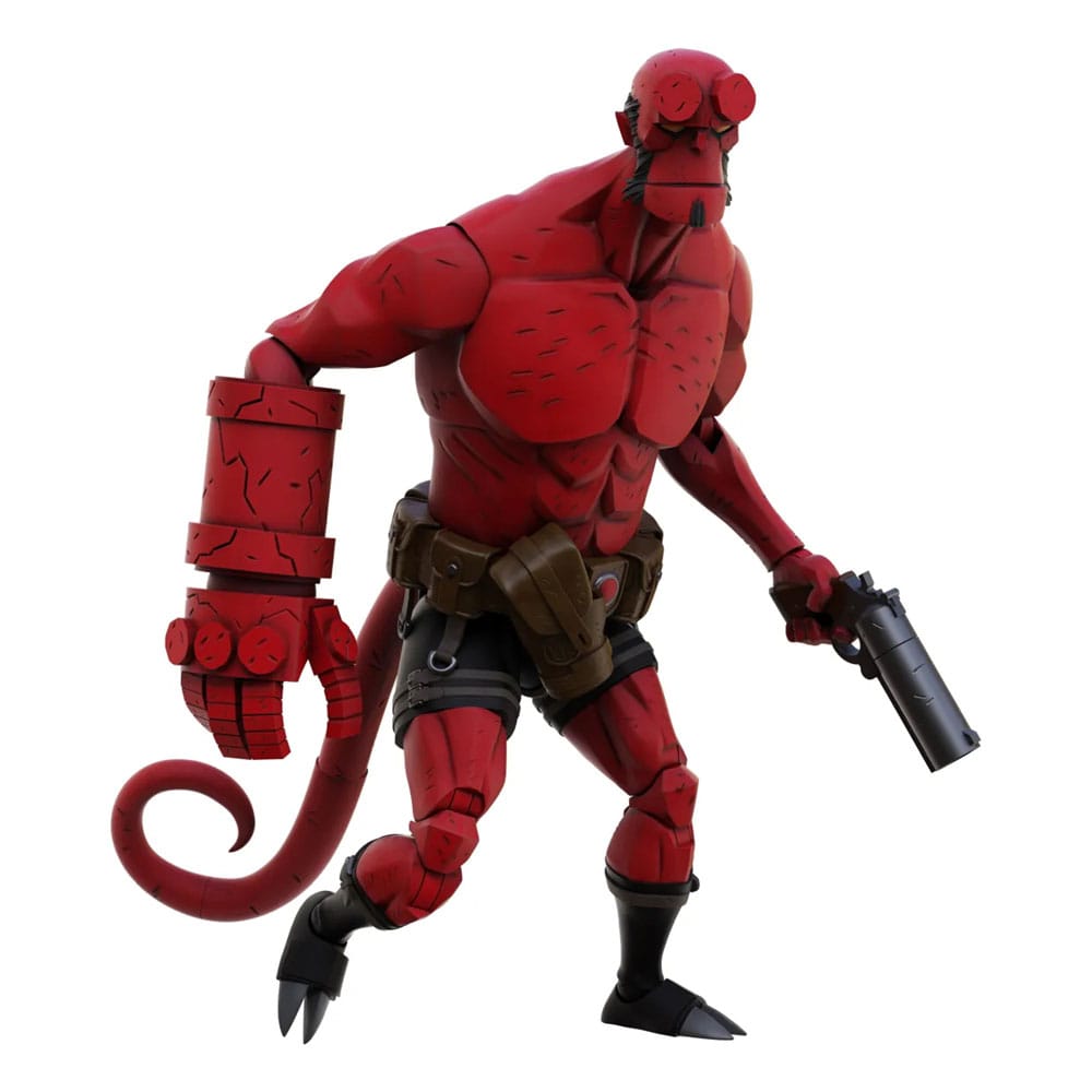 Hellboy Actionfiguren Hellboy 19 cm + Lobster Johnson 17 cm + Gruagach 11 cm PRE-ORDER