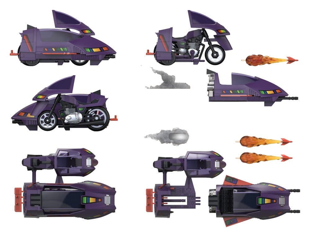 M.A.S.K. Wave 2 Fahrzeuge Gator, Hurricane, AAV, SSC
