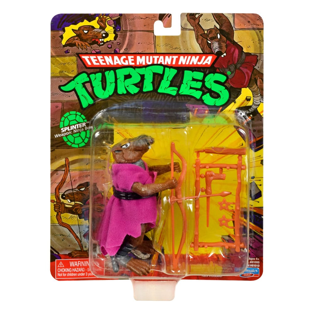 Teenage Mutant Ninja Turtles Classic Actionfigur Splinter 10 cm