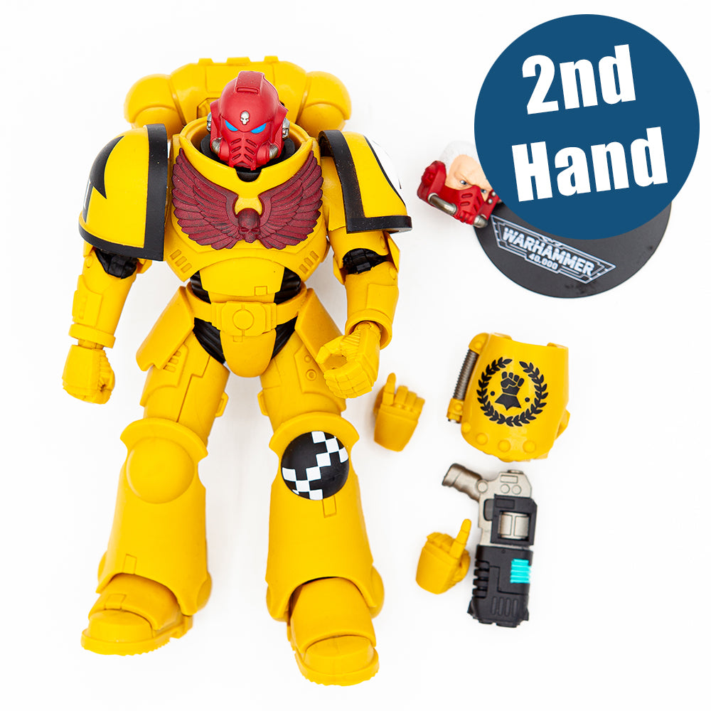 Warhammer 40,000 Actionfigur Intercessor Sergeant (Imperial Fist) (Gold Label) 18 cm