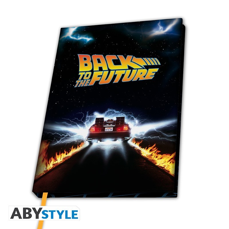Back to the Future Notizbuch A5 "DeLorean"