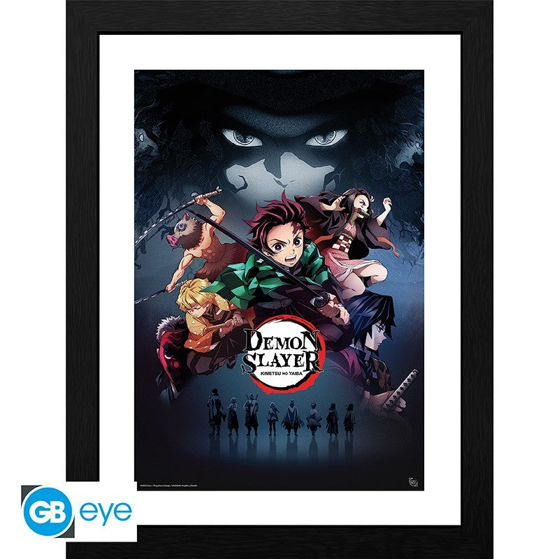 Demon Slayer - gerahmtes Bild "Slayers" (30x40)