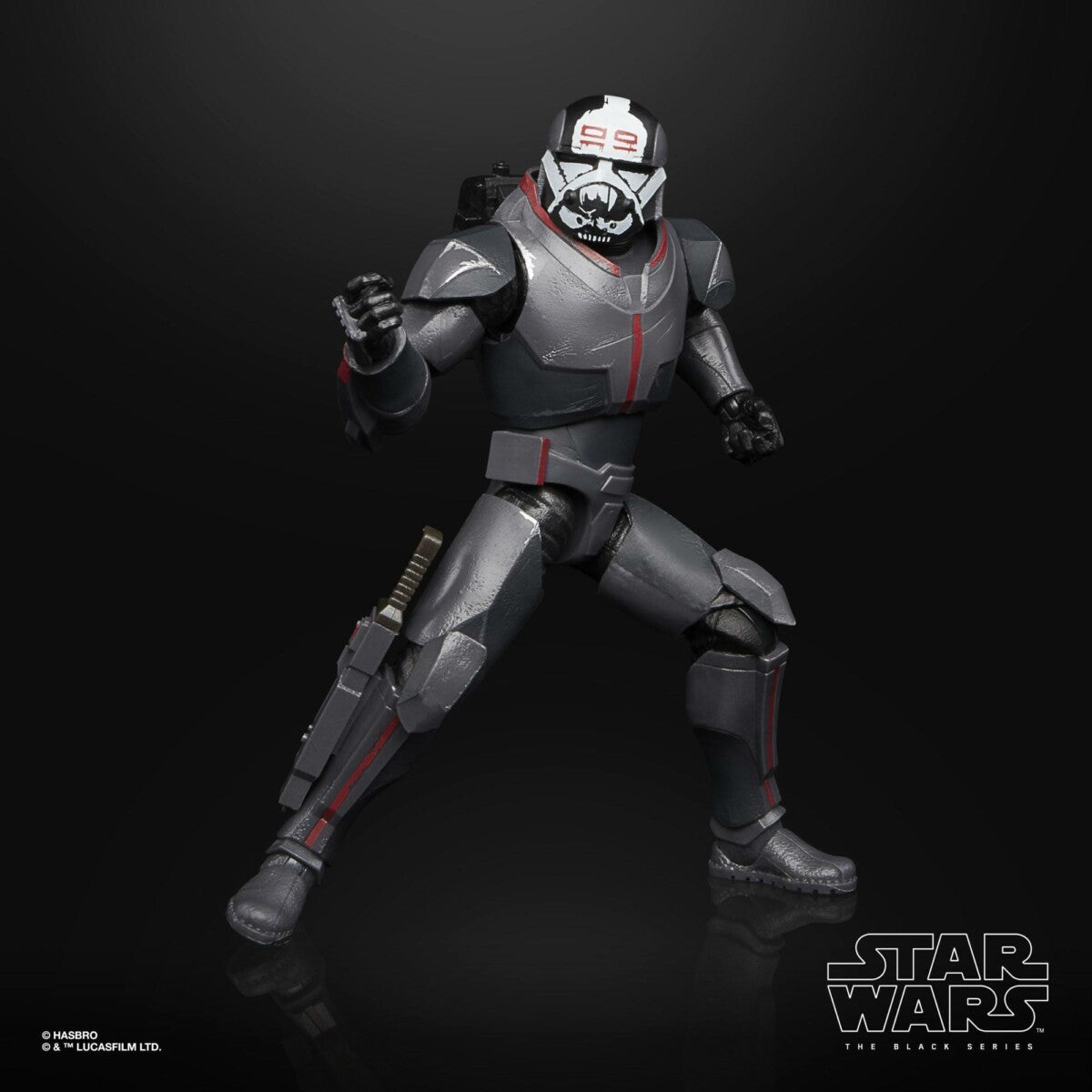 Star Wars The Bad Batch Black Series Deluxe Actionfigur 2021 Wrecker 15 cm Ein Klebestreifen der Verpackung (unten) durchgerissen