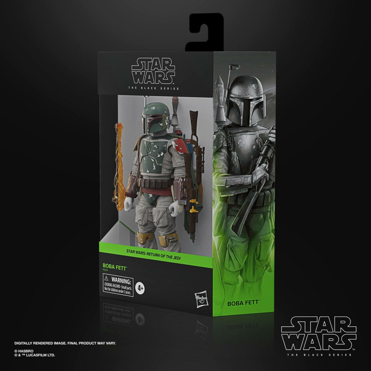 Boba Fett  Star Wars Episode VI Black Series Deluxe Actionfigur 2021 15 cm