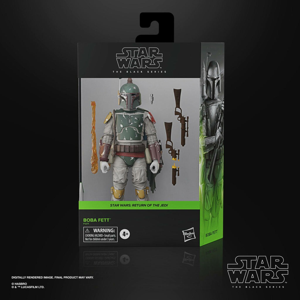Boba Fett  Star Wars Episode VI Black Series Deluxe Actionfigur 2021 15 cm
