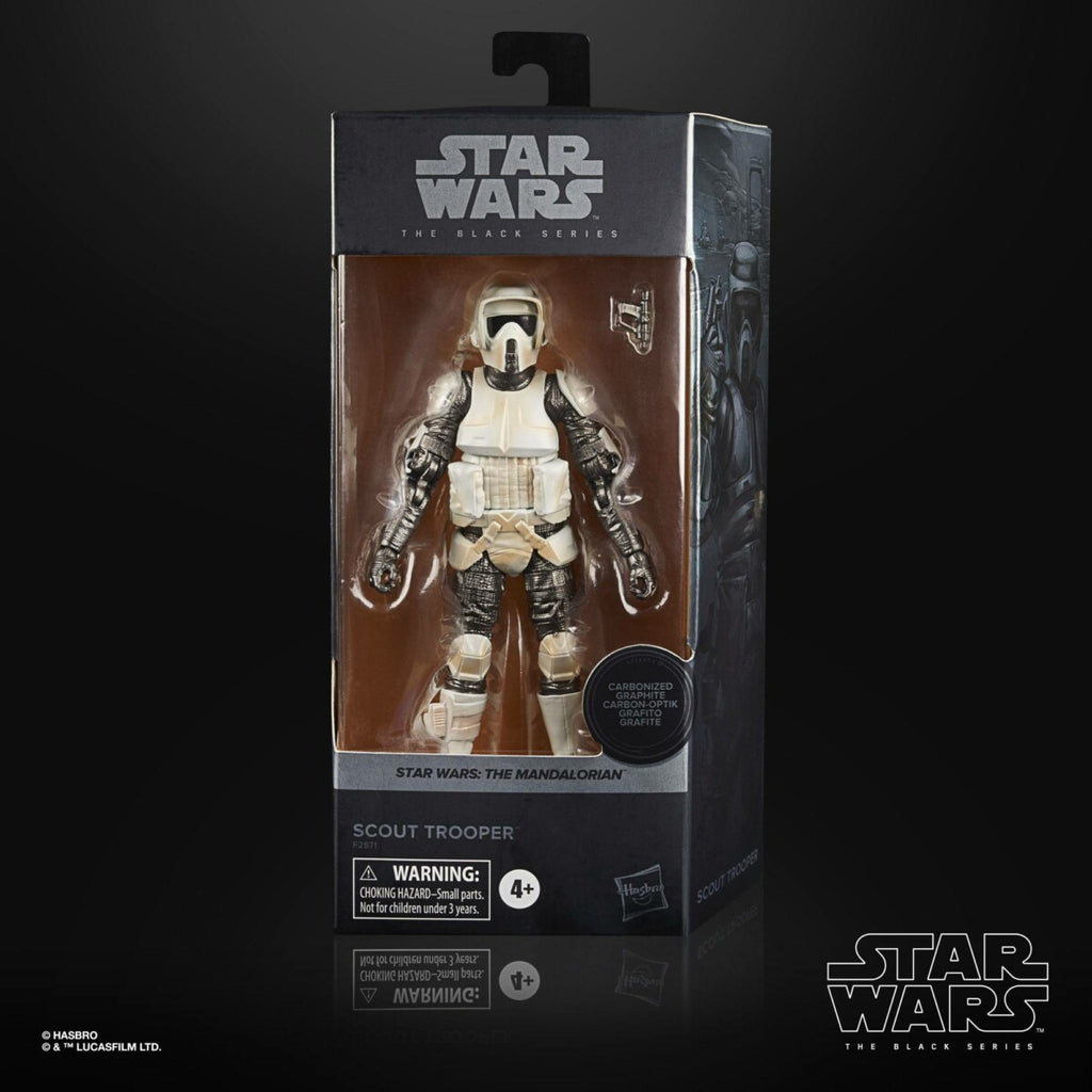 Scout Trooper Star Wars The Mandalorian Black Series Carbonized Actionfigur 2021  15 cm