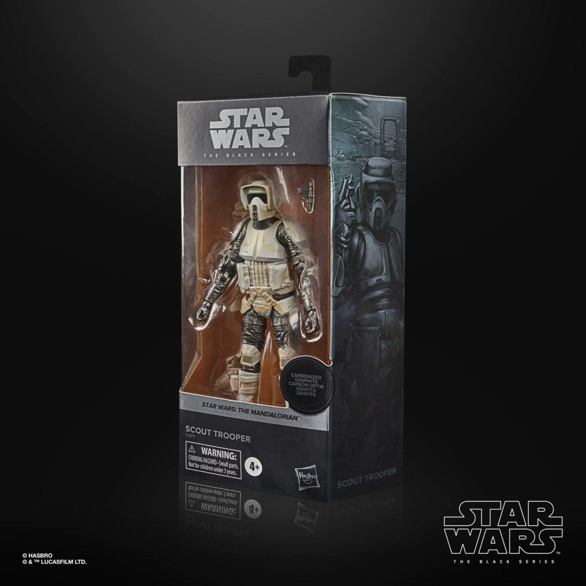 Scout Trooper Star Wars The Mandalorian Black Series Carbonized Actionfigur 2021  15 cm