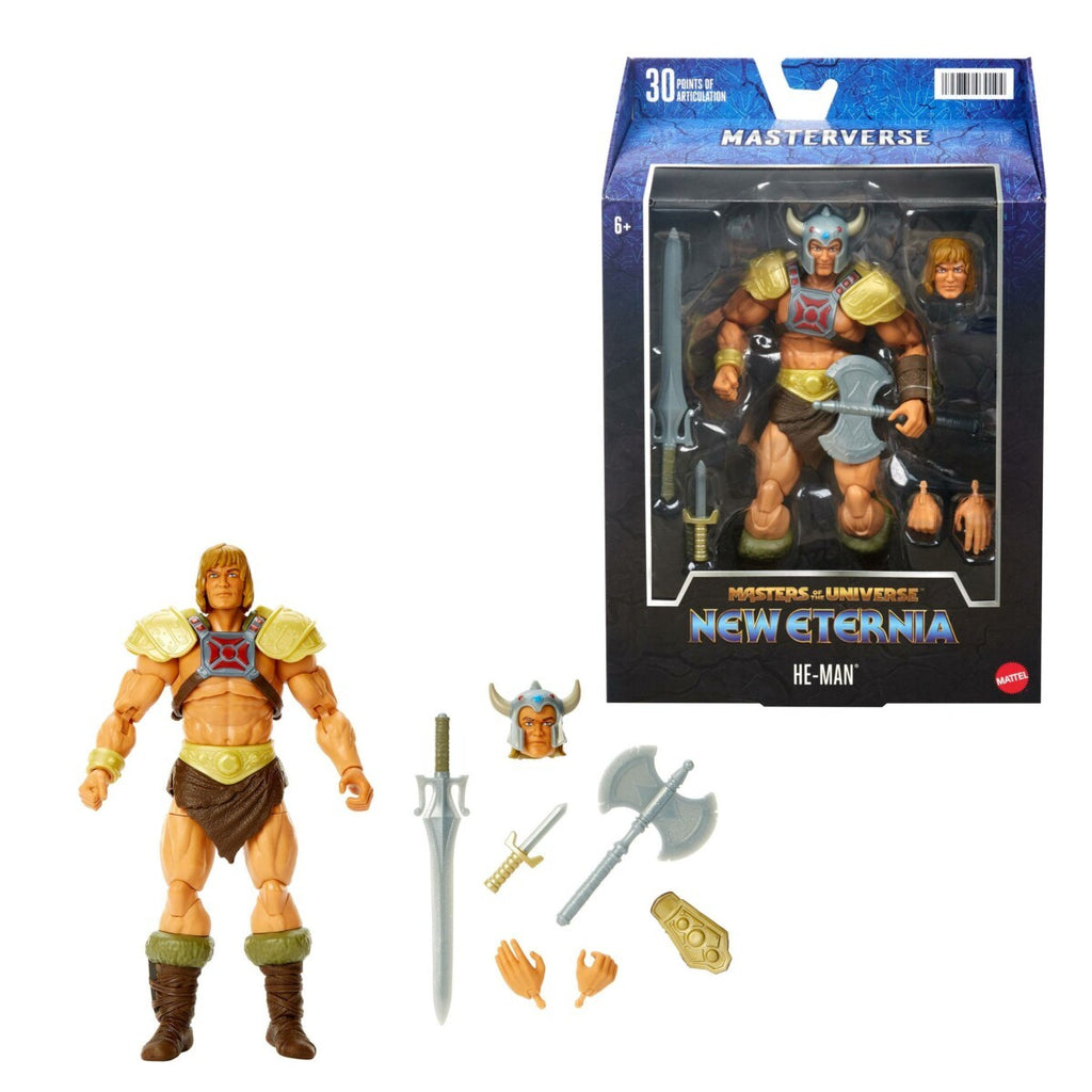 Masters of the Universe New Eternia Masterverse Actionfigur 2022 Viking He-Man 18 cm