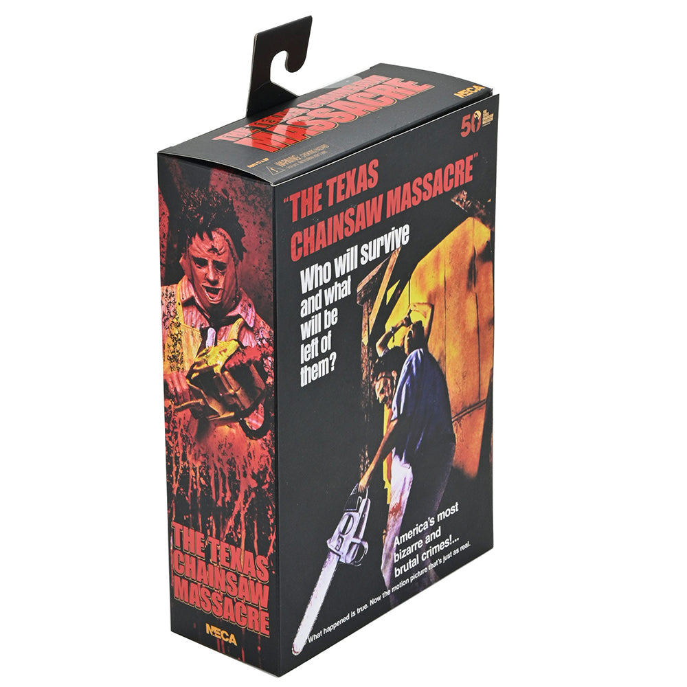 Texas Chainsaw Massacre Actionfigur Ultimate Leatherface 50th Anniversary 18 cm