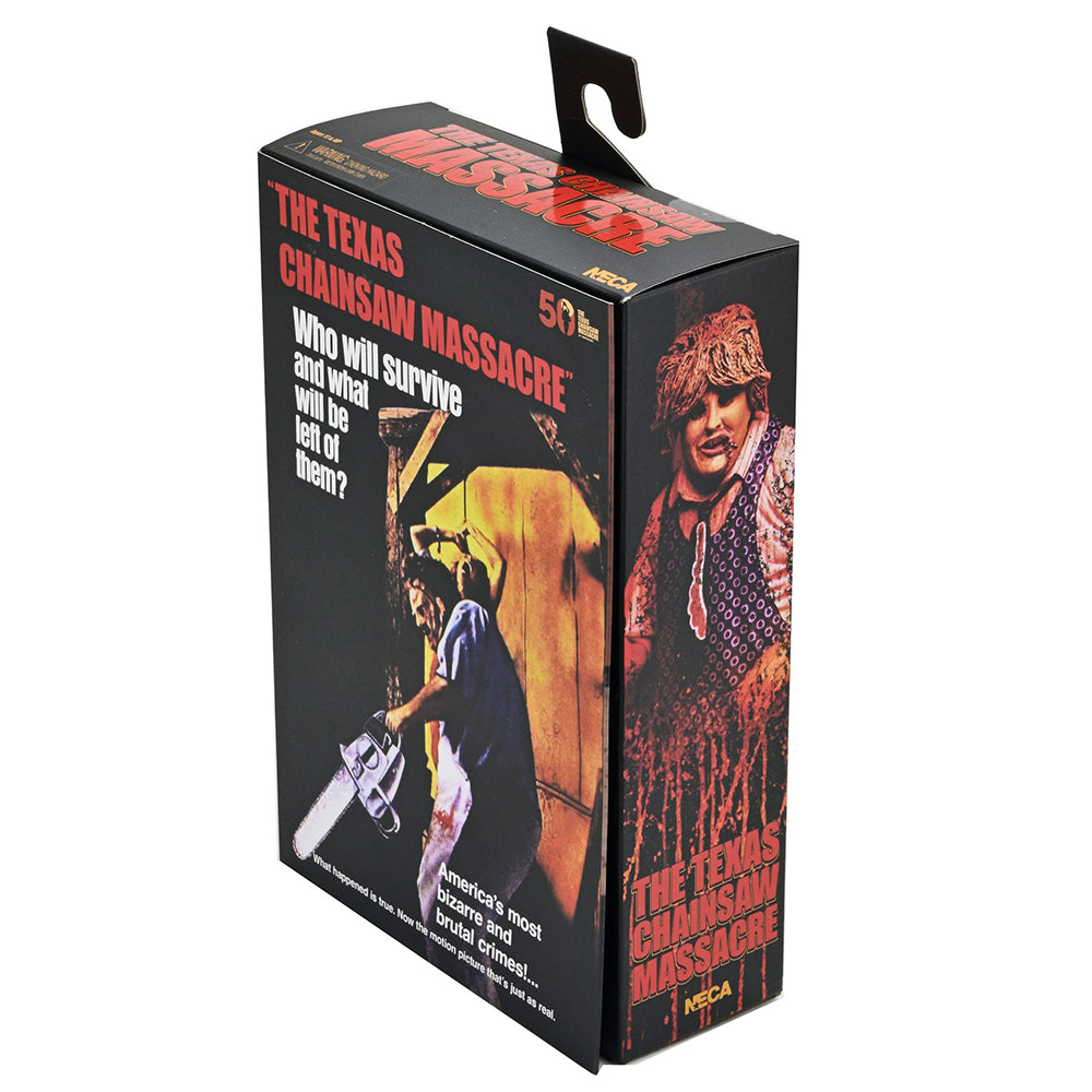 Texas Chainsaw Massacre Actionfigur Ultimate Leatherface 50th Anniversary 18 cm