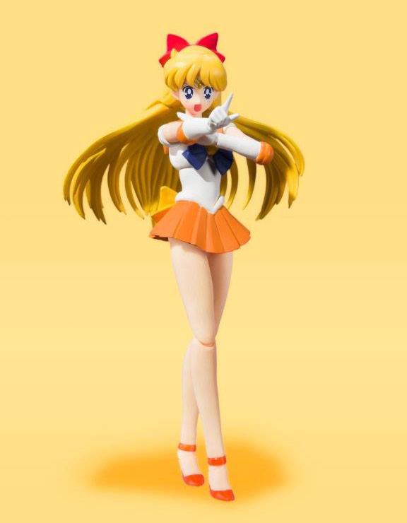 Sailor Venus - Sailor Moon S.H. Figuarts Actionfigur Animation Color Edition 14 cm