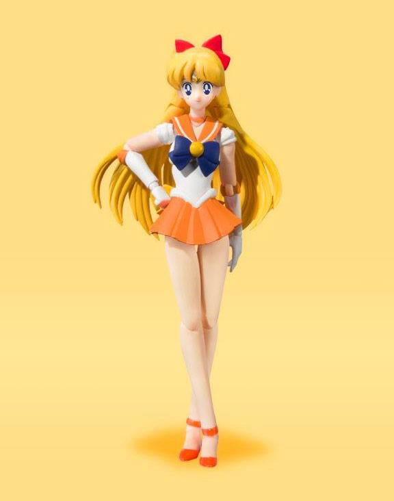 Sailor Venus - Sailor Moon S.H. Figuarts Actionfigur Animation Color Edition 14 cm