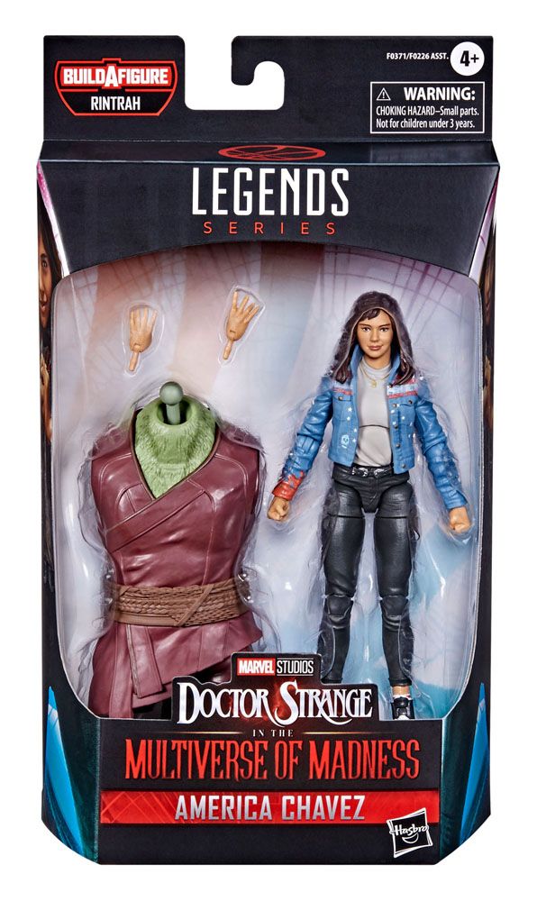 America Chavez, Doctor Strange in the Multiverse of Madness Marvel Legends Series Actionfigur 2022 15 cm