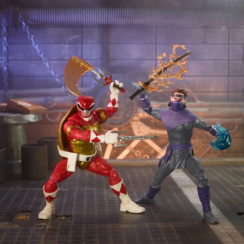 Foot Soldier Tommy Morphed Raphael Power Rangers x Teenage Mutant Ninja Turtles Lightning Collection Actionfiguren 2022