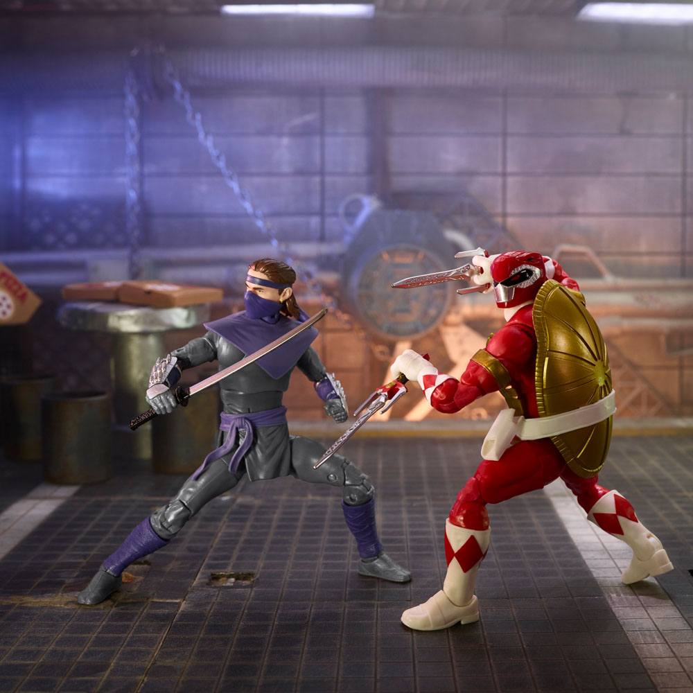 Foot Soldier Tommy Morphed Raphael Power Rangers x Teenage Mutant Ninja Turtles Lightning Collection Actionfiguren 2022