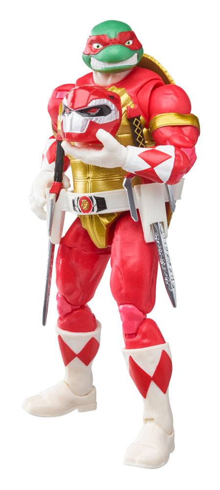 Foot Soldier Tommy Morphed Raphael Power Rangers x Teenage Mutant Ninja Turtles Lightning Collection Actionfiguren 2022