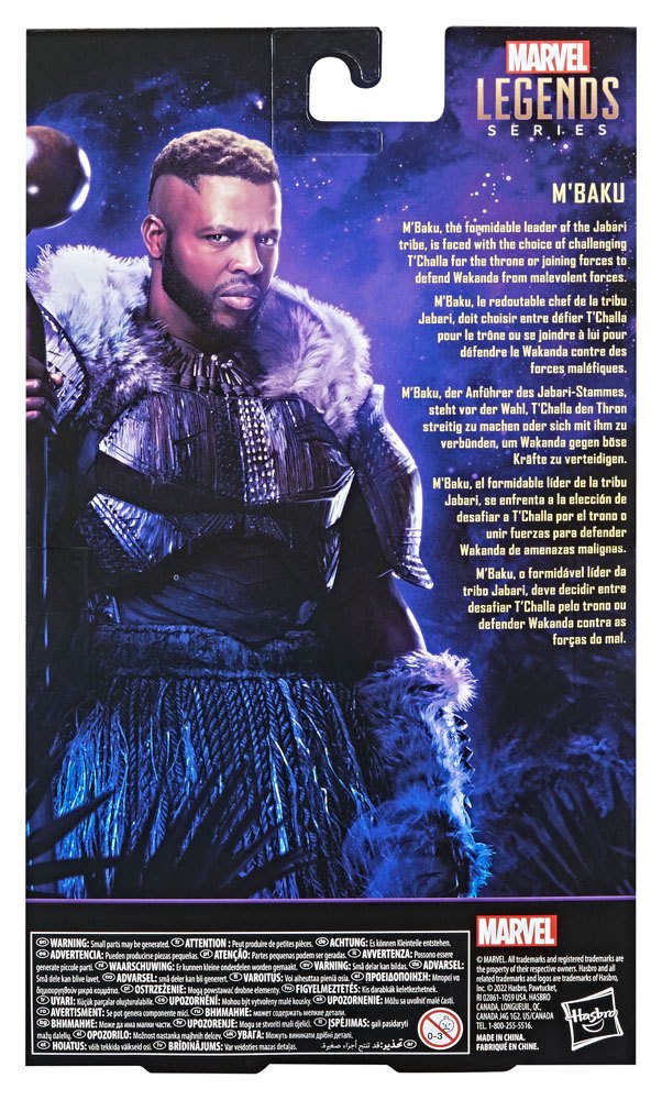 Black Panther Marvel Legends Legacy Collection Actionfigur M'Baku 15 cm