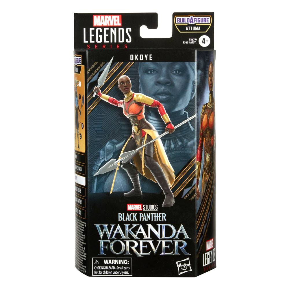 Black Panther: Wakanda Forever Marvel Legends Series Actionfigur Attuma BAF: Okoye 15 cm