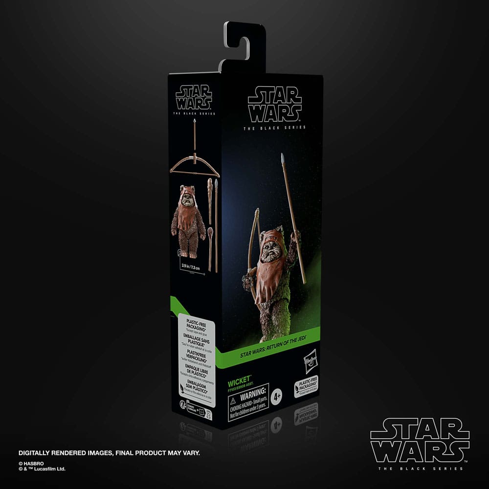 Star Wars Episode VI Black Series Actionfigur Wicket 15 cm