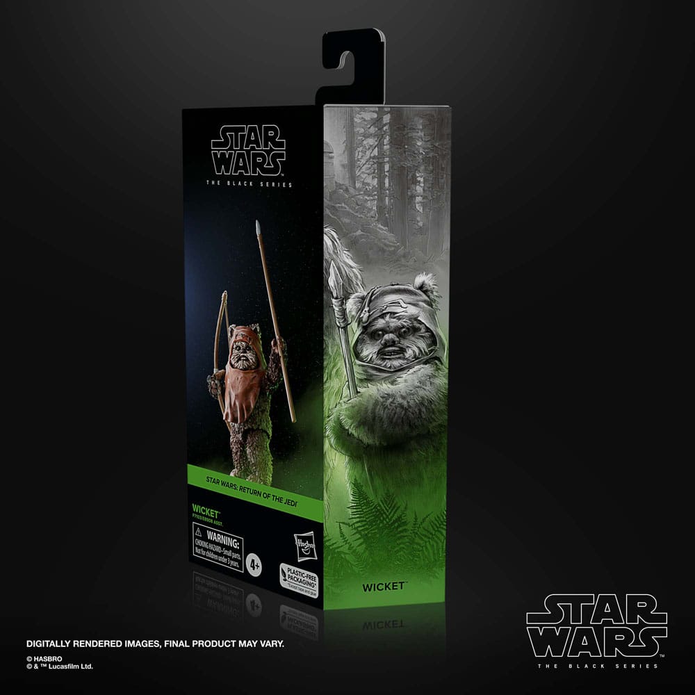 Star Wars Episode VI Black Series Actionfigur Wicket 15 cm