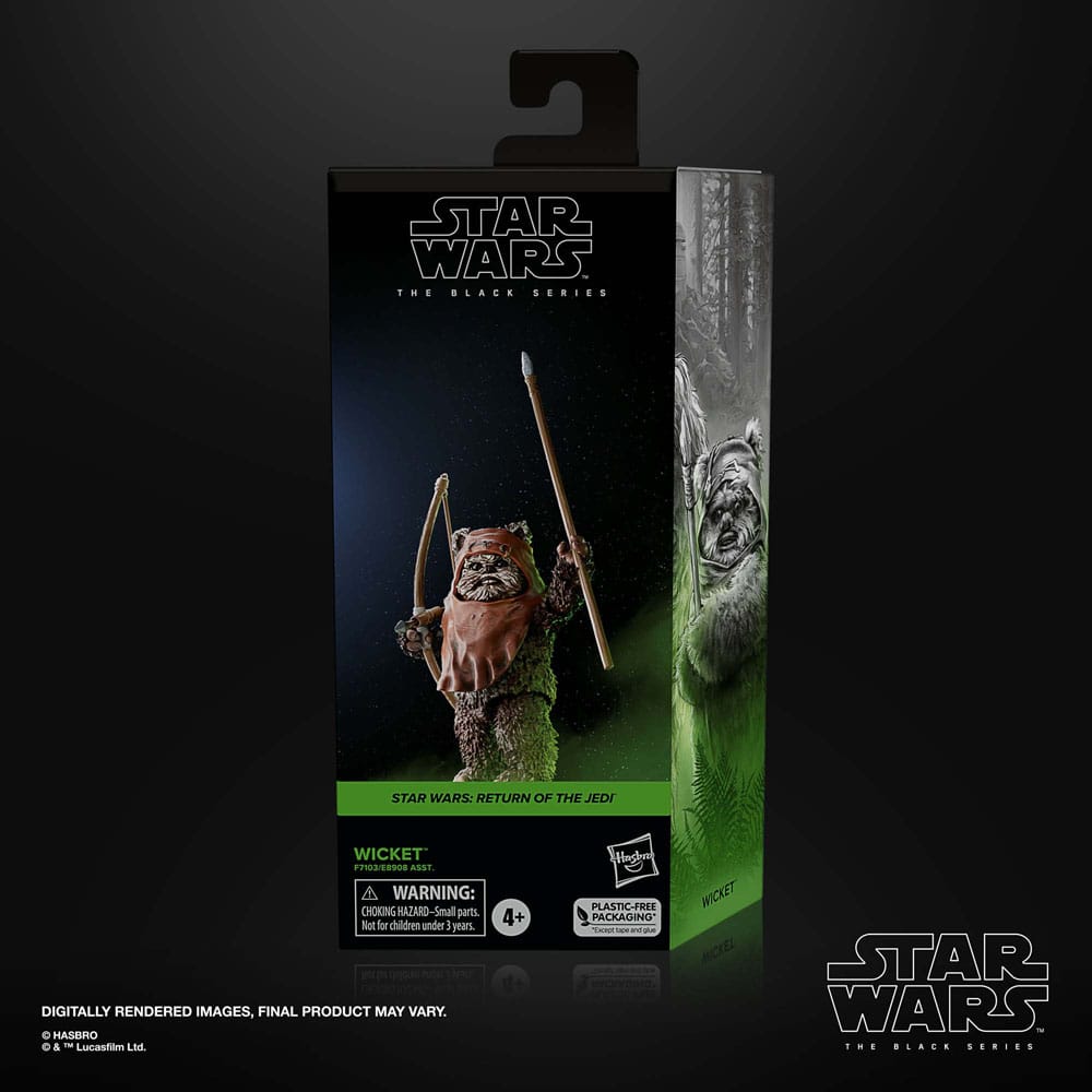 Star Wars Episode VI Black Series Actionfigur Wicket 15 cm