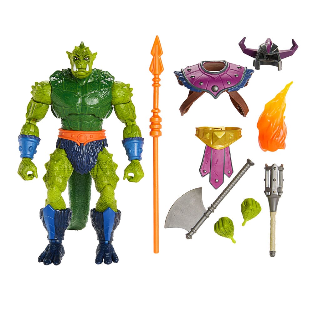 Masters of the Universe: New Eternia Masterverse Deluxe Actionfigur Whiplash 21 cm