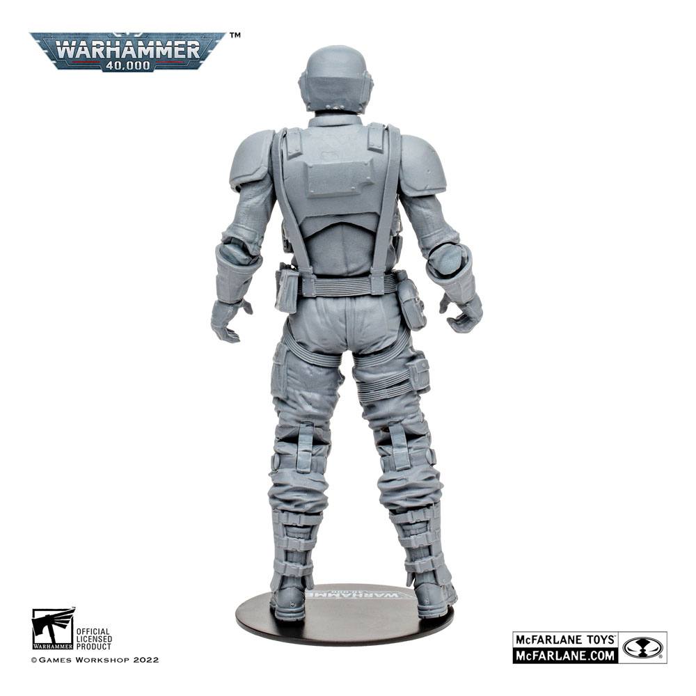 Veteran Guardsman Warhammer 40k: Darktide Actionfigur (Artist Proof) 18 cm Verpackung leicht beschädigt