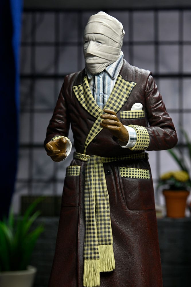 Universal Monsters Actionfigur Ultimate The Invisible Man (Kemp House) 18 cm