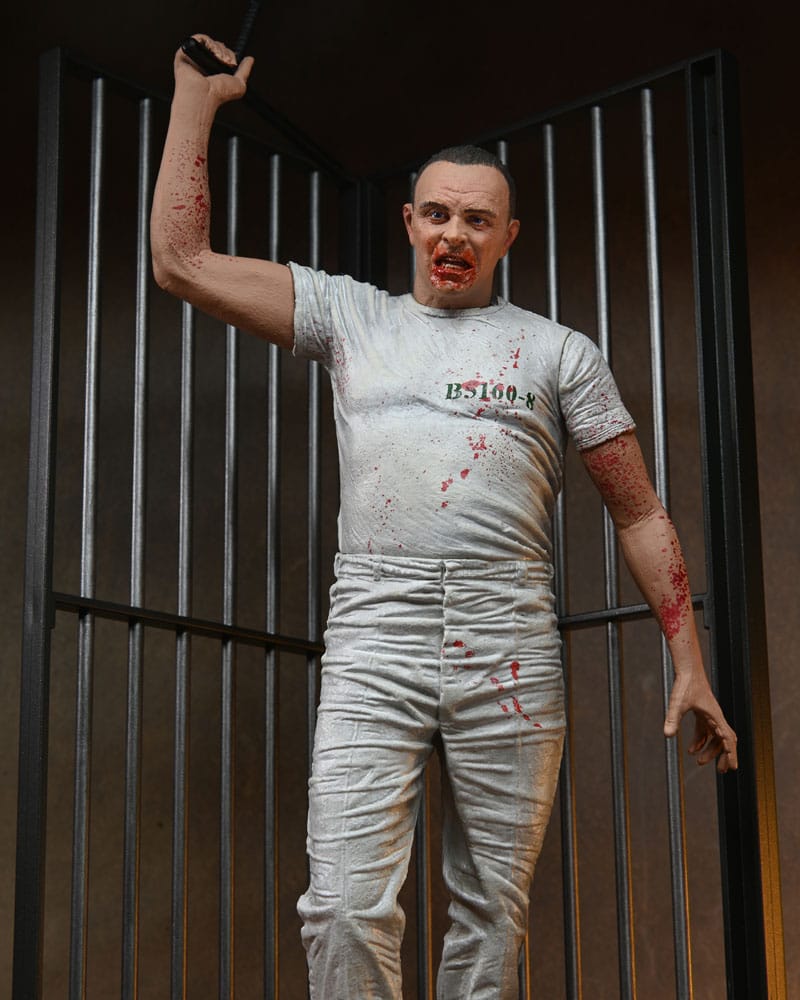 Das Schweigen der Lämmer Actionfigur Dr. Hannibal Lecter (Prison Escape) 18 cm