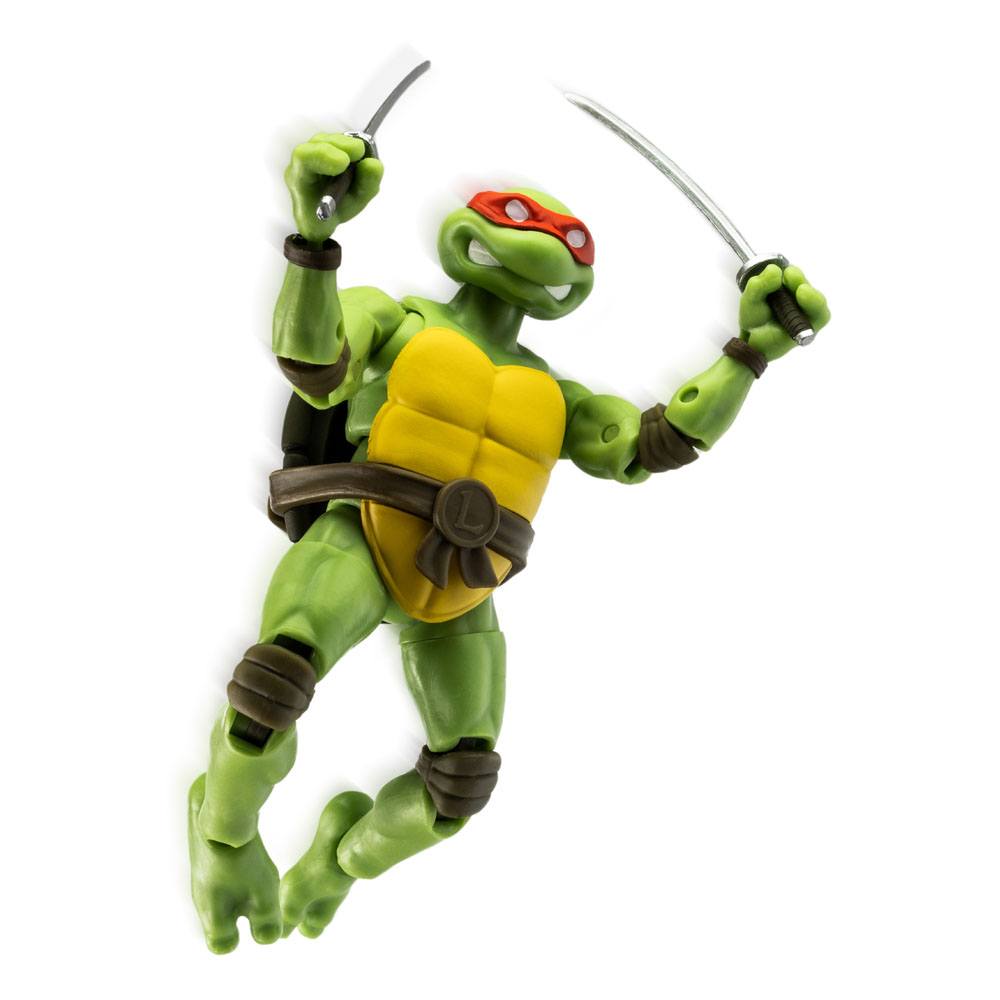 Leonardo Teenage Mutant Ninja Turtles BST AXN x IDW Actionfigur Comic Exclusive 13 cm